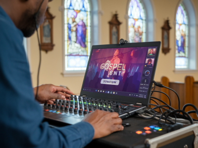 Wie du ein digitales gospellive mit zoom und einfachen mixing‑tools professionell streamst und dabei spenden generierst