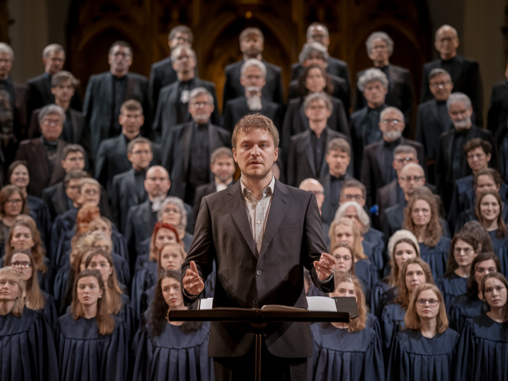 Was sagen chorleiter über arrangementideen, wenn nur zwei stimmgruppen verfügbar sind