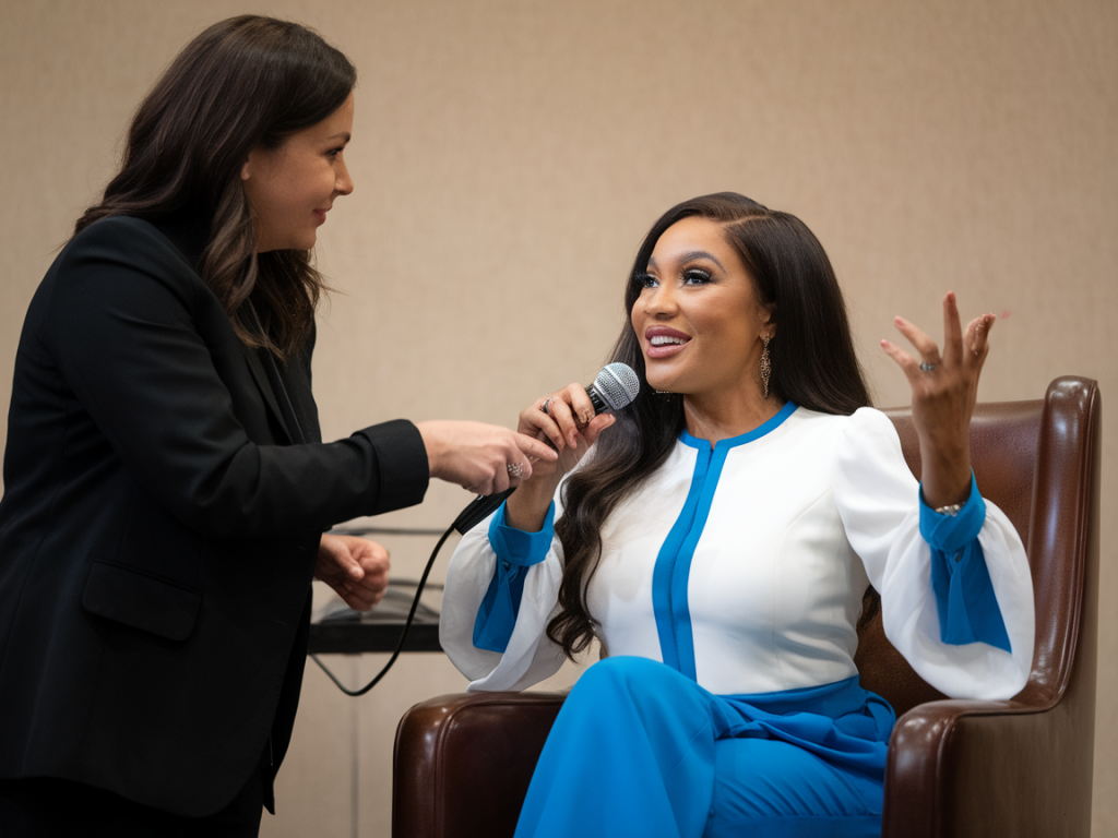 Wie interviewe ich eine gospelkünstlerin, damit sie offen über spirituelle inspiration spricht